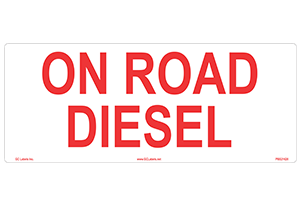 ON ROAD DIESEL 6"x15"