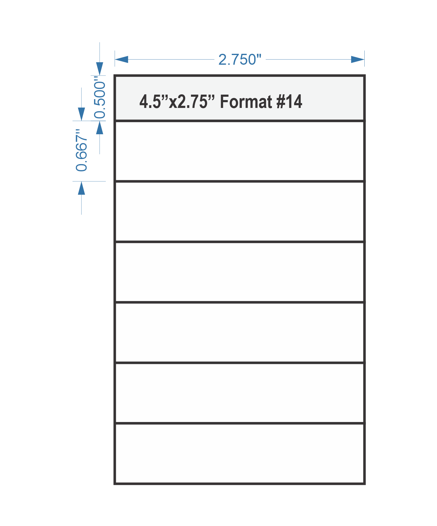 45#14 | 6 Labels per page
