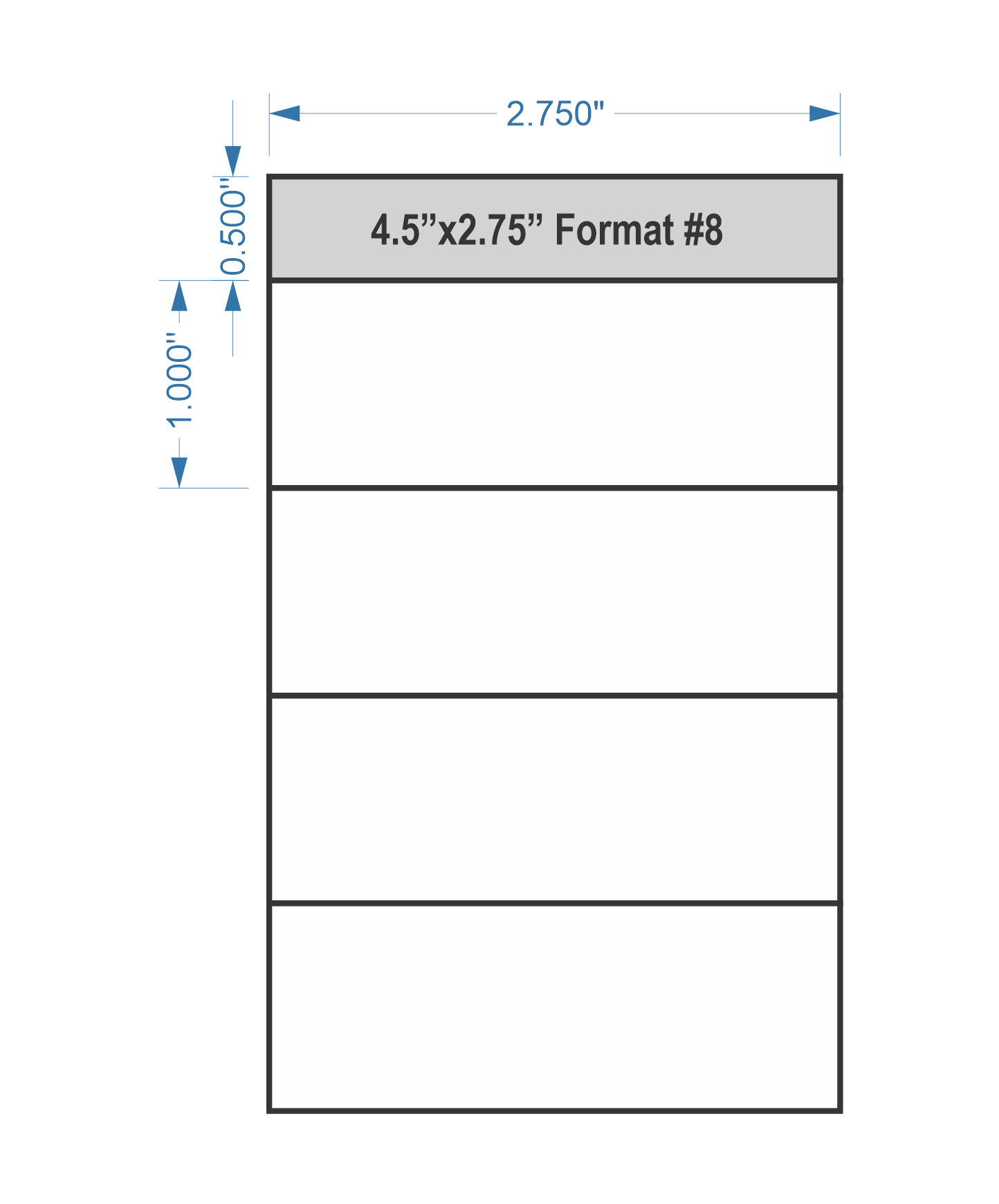 45#8 | 4 Labels per page
