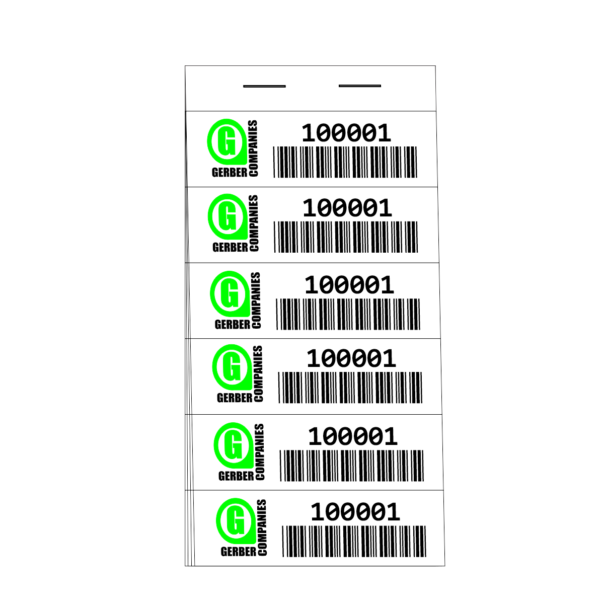 55#5 | 6 Labels per page