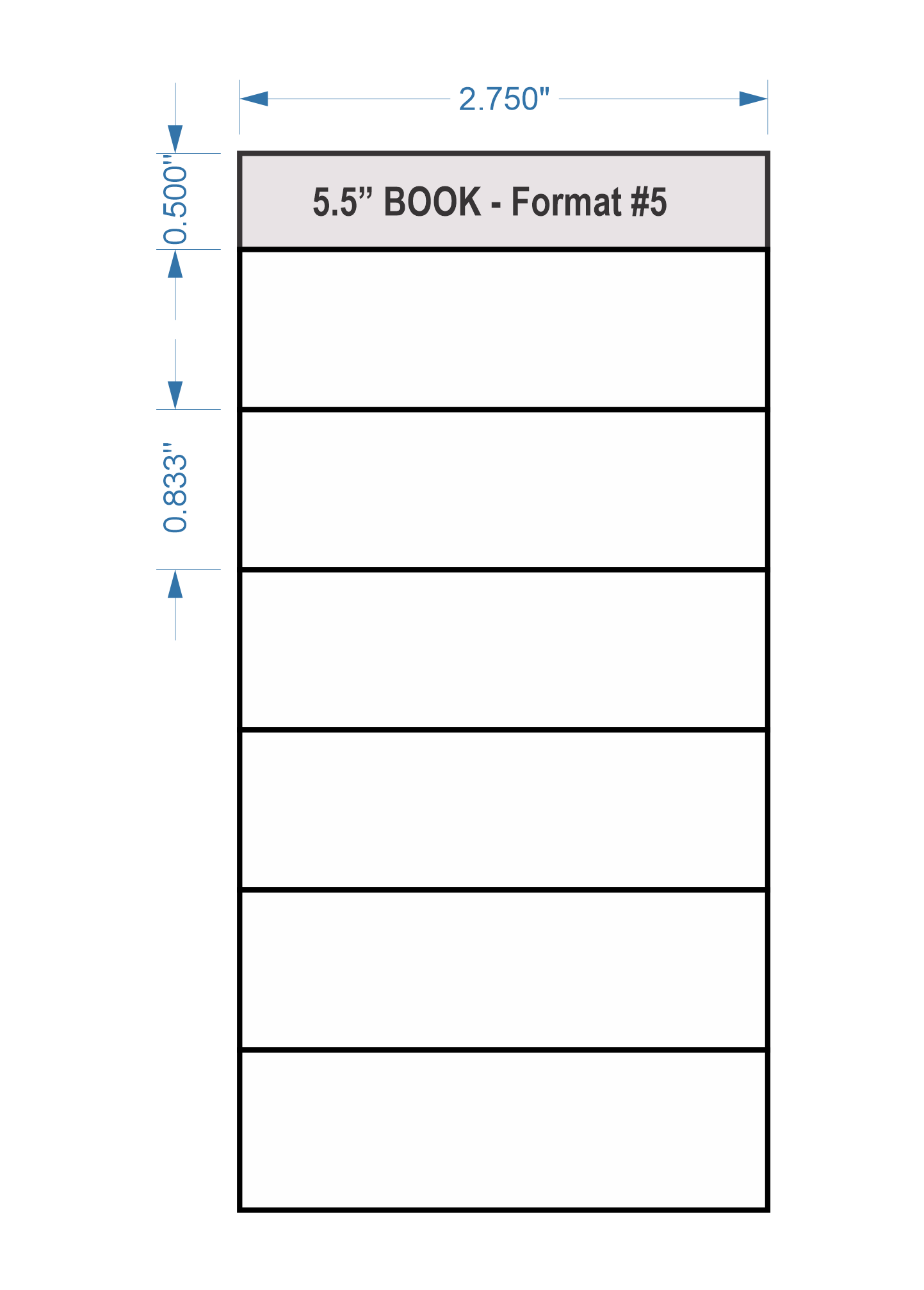 55#5 | 6 Labels per page
