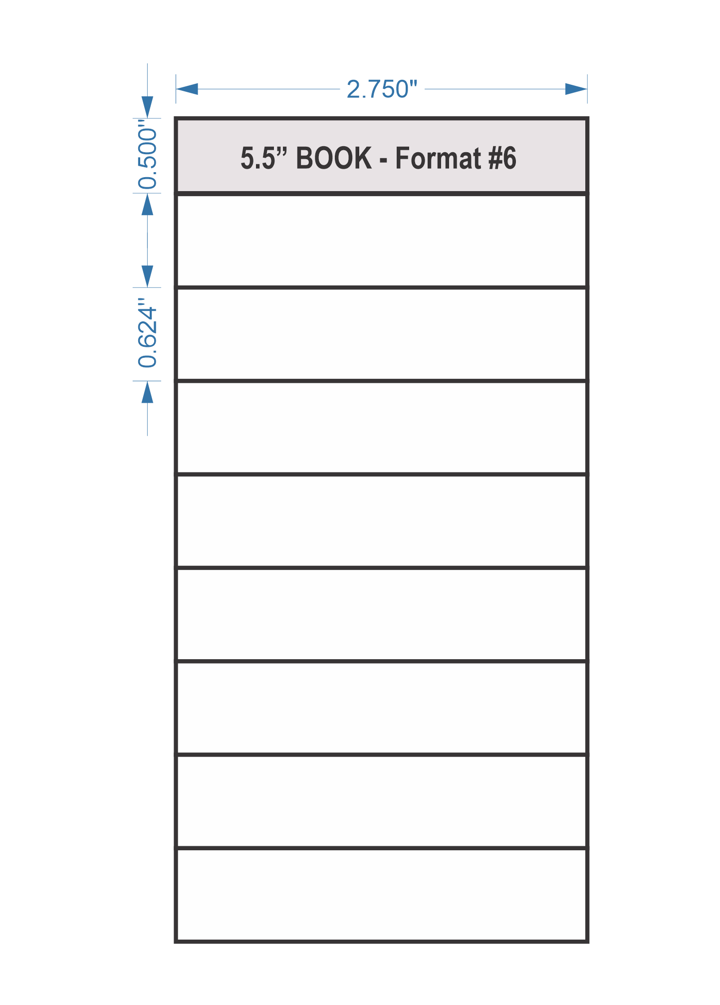 55#6 | 8 Labels per page