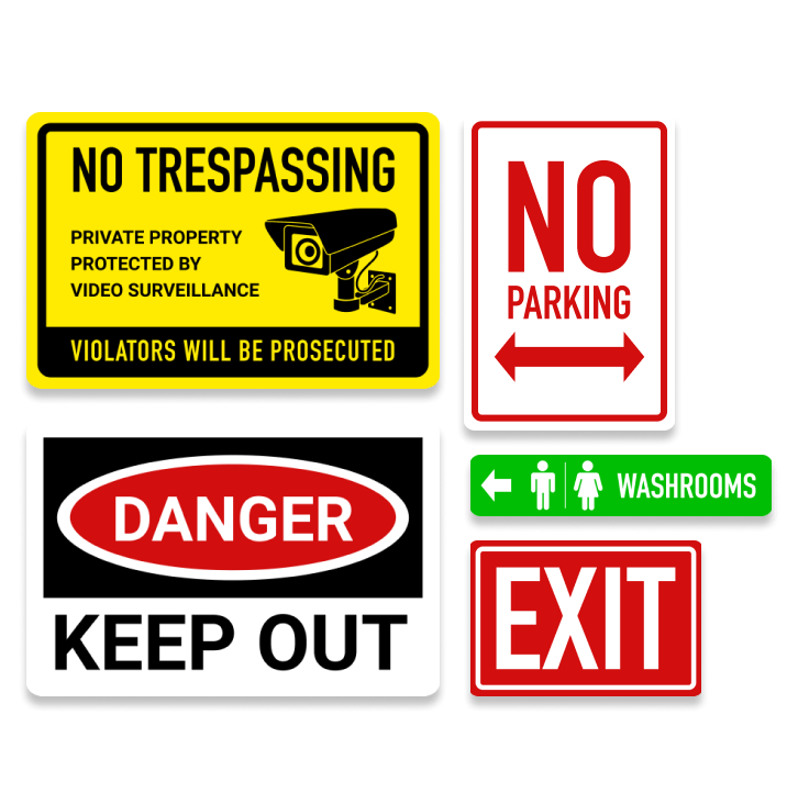 CUSTOM POLYMETAL SIGNS