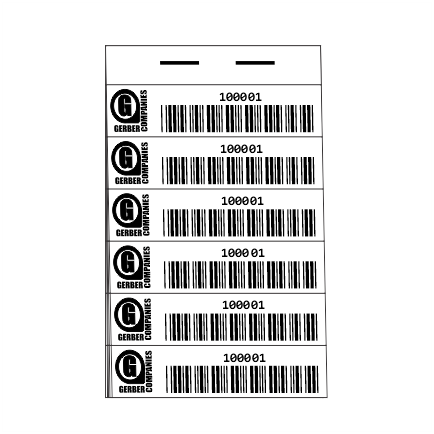 45#14 | 6 Labels per page