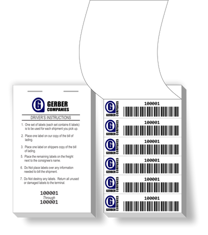 45#14 | 6 Labels per page