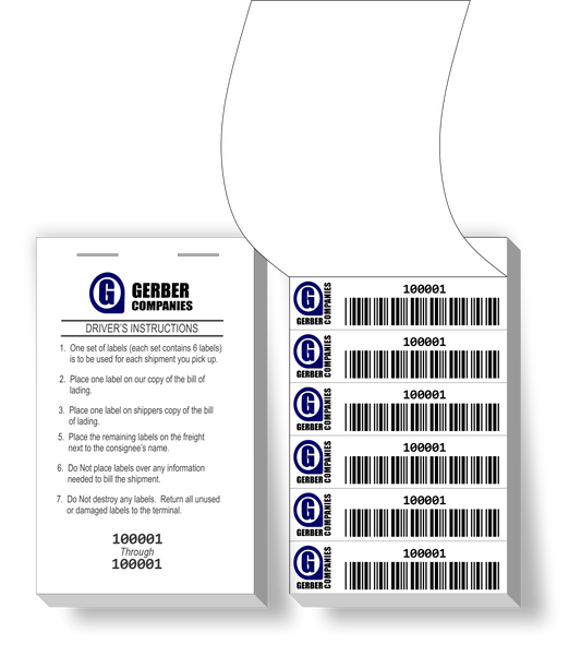 45#14 | 6 Labels per page